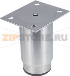 ADJUSTABLE FOOT ST./STEEL ø 21/2 