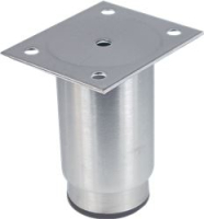 ADJUSTABLE FOOT ST./STEEL ø 21/2