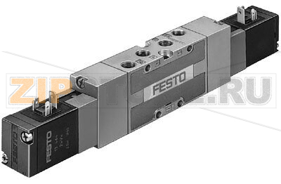 Распределитель с электроуправлением Festo MVH-5/3E-1/4-S-B 