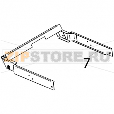 Complete rocker arm Fagor AD-120B Complete rocker arm Fagor AD-120BЗапчасть на деталировке под номером: 7Название запчасти Fagor на английском языке: Complete rocker arm AD-120B.