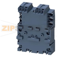 3-фазный модуль расширения для системы ввода питания, для 2-х авт. выключателей типоразмеров S00 И S0 Siemens 3RV2917-4A