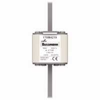 Предохранитель, 900 A, AC 550 В, 200 кА, DIN 1, 53x66x138 мм, aR, DIN, IEC Eaton FUSE 900A 550V