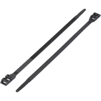 Стяжка кабельная 292 мм, черная, 1 шт TRU Components TC-DK-290BK203