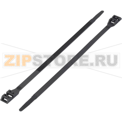 Стяжка кабельная 292 мм, черная, 1 шт TRU Components TC-DK-290BK203 