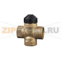 VXI46.15/2 - 3-ходовой зональный клапан, внутренняя резьба, PN16, DN15, kvs 2.15, байпас kvs 1.5 Siemens VXI46.15/2