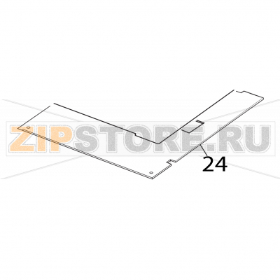 Protezione inferiore per zoccolo per lavabicchieri Elettrobar E50 Protezione inferiore per zoccolo per lavabicchieri Elettrobar E50Запчасть на деталировке под номером: 24Название запчасти на английском языке: Protezione inferiore per zoccolo per lavabicchieri Elettrobar E50.