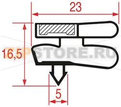 УПЛОТНИТЕЛЬ ВСТАВНОЙ 1695X750 ММ 