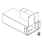 Coin box holder compl. Fagor LA-18 TP2 E