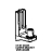 Ct Bt door lower bracket Unox XBC 805E