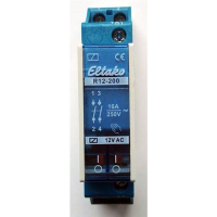Реле электромеханическое 12 В, 8 А, 1 шт Eltako R12-200-12V