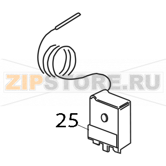 Termostato boiler TR711 TF-83° Elettrobar E51 Termostato boiler TR711 TF-83° Elettrobar E51Запчасть на деталировке под номером: 25