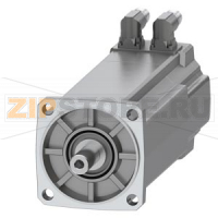 SIMOTICS S-1FK2 HD Серводвигатель М0 = 8 Нм; PN = 2,1 кВт при нн = 3000 оборотов в минуту (380-480); ПН = 1,26 кВт при нн = 1500 оборотов в минуту (200-240 В); С удерживающим тормозом; Степень защиты IP64; Цилиндрический вал D19x40 мм; Абсолютный датчик о