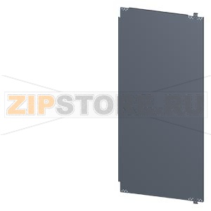 SIVACON, mounting plate, for cabinet side, D: 1000 mm, H: 2000 mm, zinc-plated Siemens 8MF1000-2AK03-0 