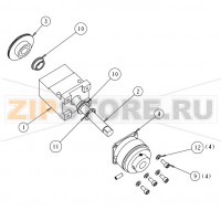 Торомозная система риббона Datamax A-6310 Mark II RH