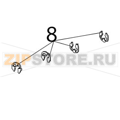 Circlip RS 3.2 Zebra TTP-2010 Circlip RS 3.2 Zebra TTP-2010Запчасть на деталировке под номером: 8