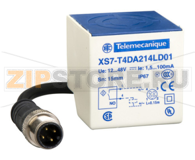 Датчик индуктивный 24-240 В Schneider Electric XS7C4A1MPG13TF 
