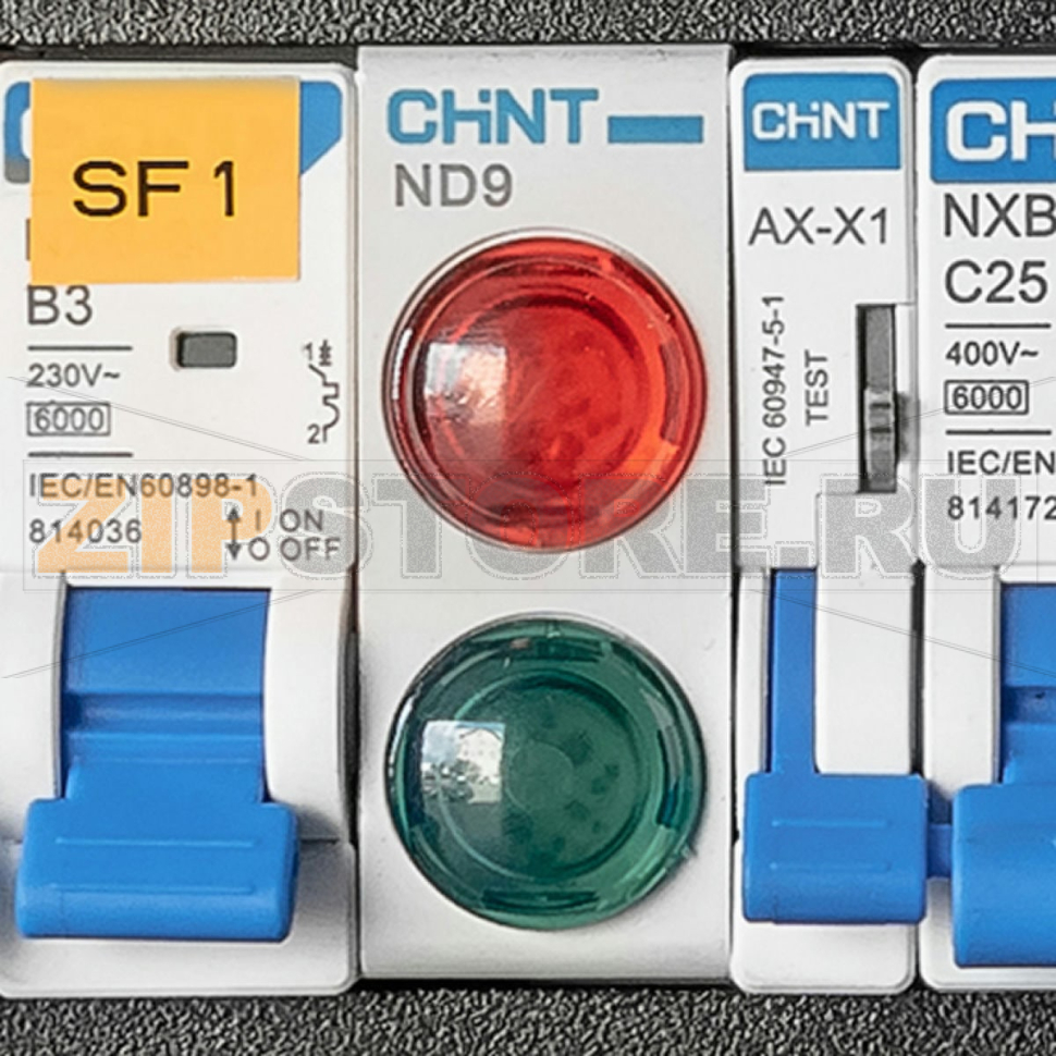 Индикатор 24 В, красный Chint ND9-1/R 