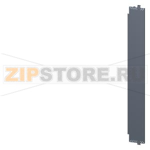 SIVACON, mounting plate, for cabinet side, D: 400 mm, H: 2000 mm, zinc-plated Siemens 8MF1004-2AK03-0 
