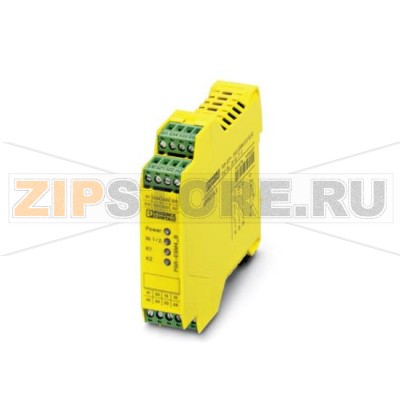 Предохранительное реле для контроля аварийного останова и управления защитной дверцей до SIL 3 или категории 4 Phoenix Contact PSR-SPP- 24UC/ESM4/3X1/1X2/B PL e согласно EN ISO 13849, одно- или двухканальный режим, ручная активация, 3 цепи активации, входное напряжение 24 В перем./пост. тока.Минимальный заказ: 1 шт.Упаковка: 1 шт.