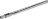 EXTENSIBLE PIPE OF STEEL ø 32 mm