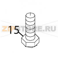Hexagonal bolt M10X20 A.304 Fagor FI-48 B