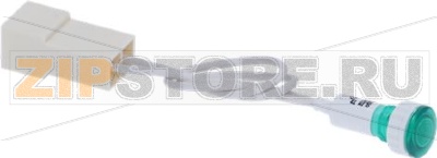 LAMPADA SPIA VERDE 230V 