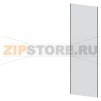 SIVACON, side panel / rear panel, Closed, IP40, H: 2000 mm, W: 600 mm, RAL 7035 Siemens 8MF1060-2UW60-1C