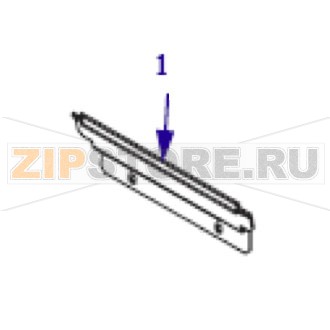 Пластина-отделитель этикеток Zebra Z4Mplus Пластина-отделитель этикеток Zebra Z4MplusЗапчасть на сборочном чертеже под номером: 8Количество запчастей в комплекте: 1Название запчасти Zebra на английском языке: Kit Peel Tear Bar 