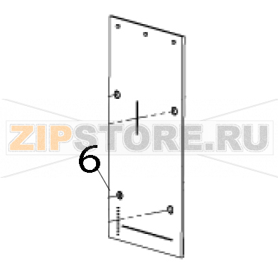 LCD Panel board assembly TSC MX640P LCD Panel board assembly TSC MX640PЗапчасть на деталировке под номером: 6