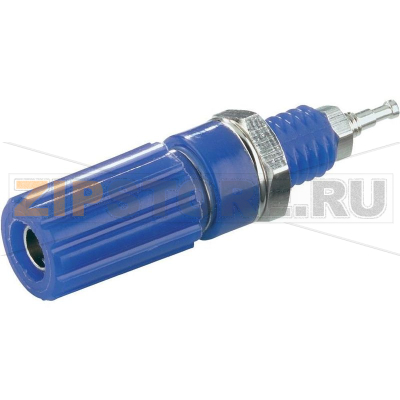 Зажим полюсной 10 А, синий, 1 шт SCI R1-9 