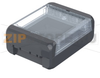 Корпус, 113x80x40 мм, поликарбонат UL 94 V0, прозрачная крышка Bopla B 100804 PC-V0-G 7024