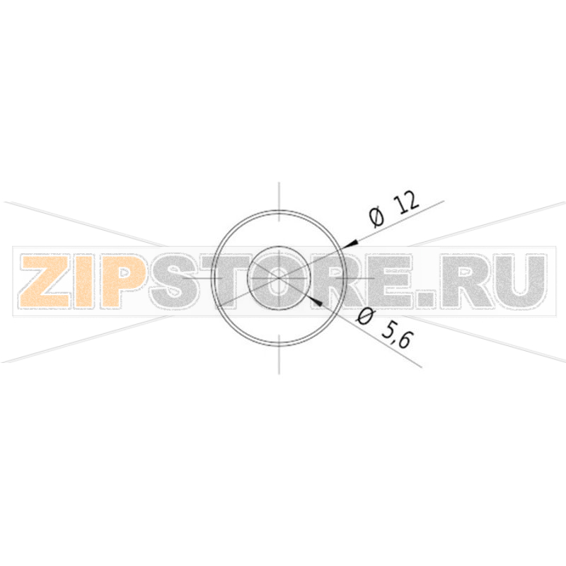 Модуль лазерный, красный, 5 МВт Picotronic LE650-5-5(12x32)10DEG 
