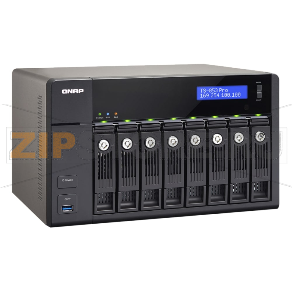 Накопитель сетевой QNAP TS-853-PRO 