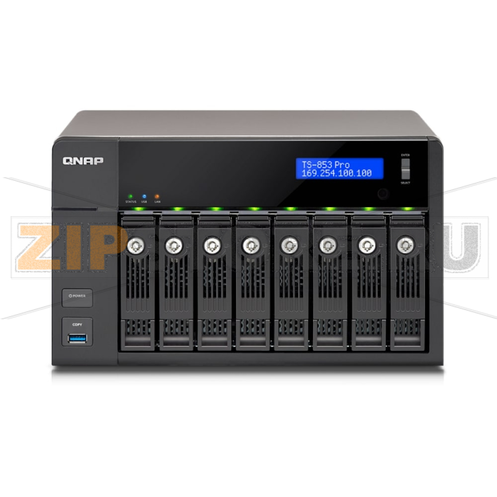 Накопитель сетевой QNAP TS-853-PRO 