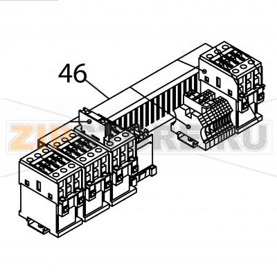 Unex channel 60x30x77 G=420 Fagor FI-2700I Unex channel 60x30x77 G=420 Fagor FI-2700IЗапчасть на деталировке под номером: 46Название запчасти Fagor на английском языке: Unex channel 60x30x77 G=420 FI-2700I.