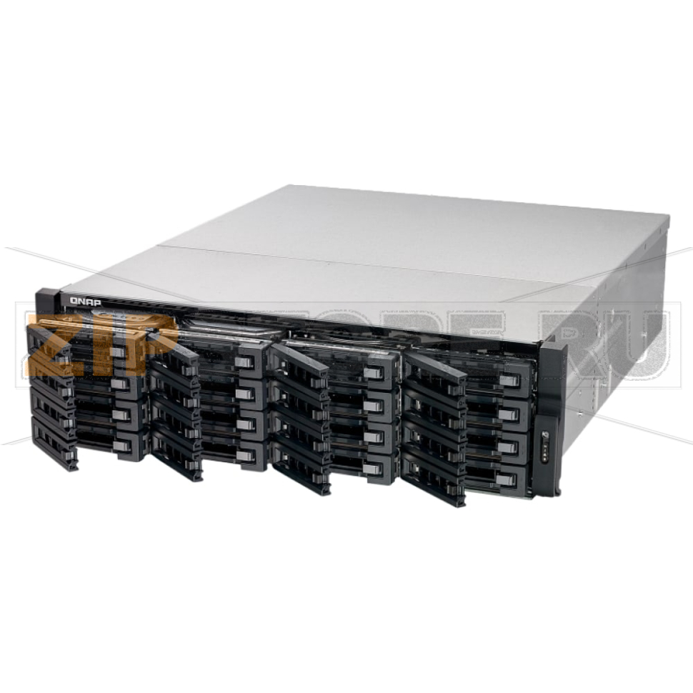 Накопитель сетевой QNAP TVS-EC1680U-SAS-RP 