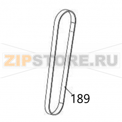 Timing belt Sato DR308e Timing belt Sato DR308eЗапчасть на деталировке под номером: 189Название запчасти на английском языке: Timing belt Sato DR308e.