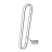 Timing belt Sato DR308e