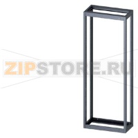 SIVACON, Supporting structure, for standard Empty enclosure, H: 2200 mm, W: 800 mm, T: 400 mm, zinc-plated Siemens 8MF1284-2GS30