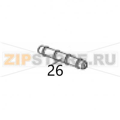 Dispense roller Sato DR308e Dispense roller Sato DR308eЗапчасть на деталировке под номером: 26Название запчасти на английском языке: Dispense roller Sato DR308e.