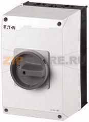 Выключатели специальные, T5, 100 A, монтаж на поверхность, 3 модуль Eaton T5-3-SOND*/I5/SVB-SW 