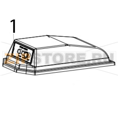 Sticker Hurakan HKN-20SN Sticker Hurakan HKN-20SNЗапчасть на деталировке под номером: 1