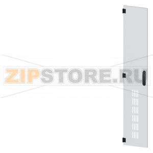 SIVACON, door, left, ventilated, IP20, H: 1800 mm, W: 300 mm, RAL 7035, Protection class 1 Siemens 8MF1830-2UT15-1BA2 