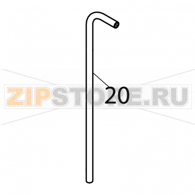 Black rubber pipe Ø17xØ10x600 Fagor FI-2700I Black rubber pipe Ø17xØ10x600 Fagor FI-2700IЗапчасть на деталировке под номером: 20Название запчасти Fagor на английском языке: Black rubber pipe Ø17xØ10x600 FI-2700I.