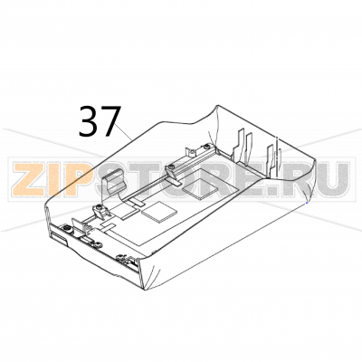 Top cover assy Sato FX3-LX Top cover assy Sato FX3-LXЗапчасть на деталировке под номером: 37Название запчасти на английском языке: Top cover assy Sato FX3-LX.