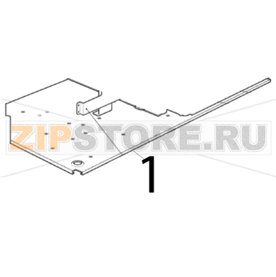 Basamento Scotsman AF 206 Basamento Scotsman AF 206Запчасть на деталировке под номером: 1