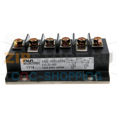 Модуль транзисторный 120 A, 600 В Fanuc A50L-0001-0109 EVL32-060 
