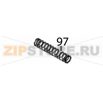 Lock pin spring Sato FX3-LX Lock pin spring Sato FX3-LXЗапчасть на деталировке под номером: 97Название запчасти на английском языке: Lock pin spring Sato FX3-LX.