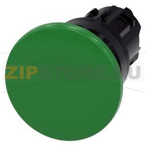АКТУАТОР ГРИБОВИДНОЙ КНОПКИ, 22MM, КРУГЛ., ПЛАСТИК, КНОПКА ЗЕЛЁНАЯ, 40MM, БЕЗ ФИКСАЦИИ, С ГРАВИРОВКОЙ ЛАЗЕРОМ, ВЕРХНИЙ РЕГИСТР Siemens 3SU1000-1BD40-0AA0-Z&amp;nbsp;Y11 