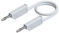 Провод тестовый 0.25 м, белый Hirschmann MLN 25/2.5 WEI / WHITE